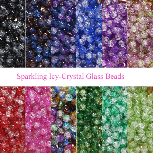 Icy-Crystal Glass Beads - Lucky Bags - Open in Live