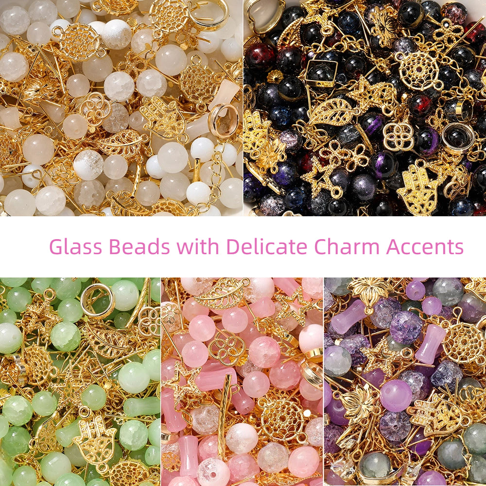 DIY Glass Beads Lucky Bags -- Open in Live